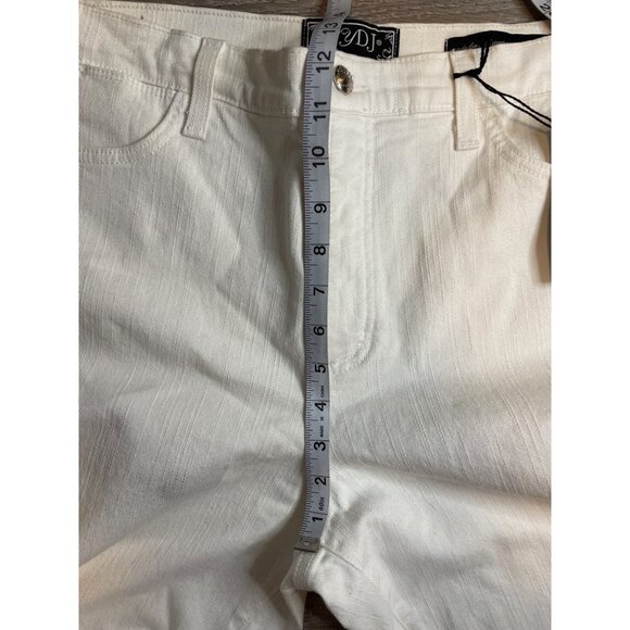 Not Your Daughters Jeans NWT White Premium Denim Jeans Sz 14 - Picture 9 of 11